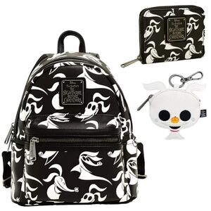 Disney Loungefly Nightmare Before Christmas Zero Bundle